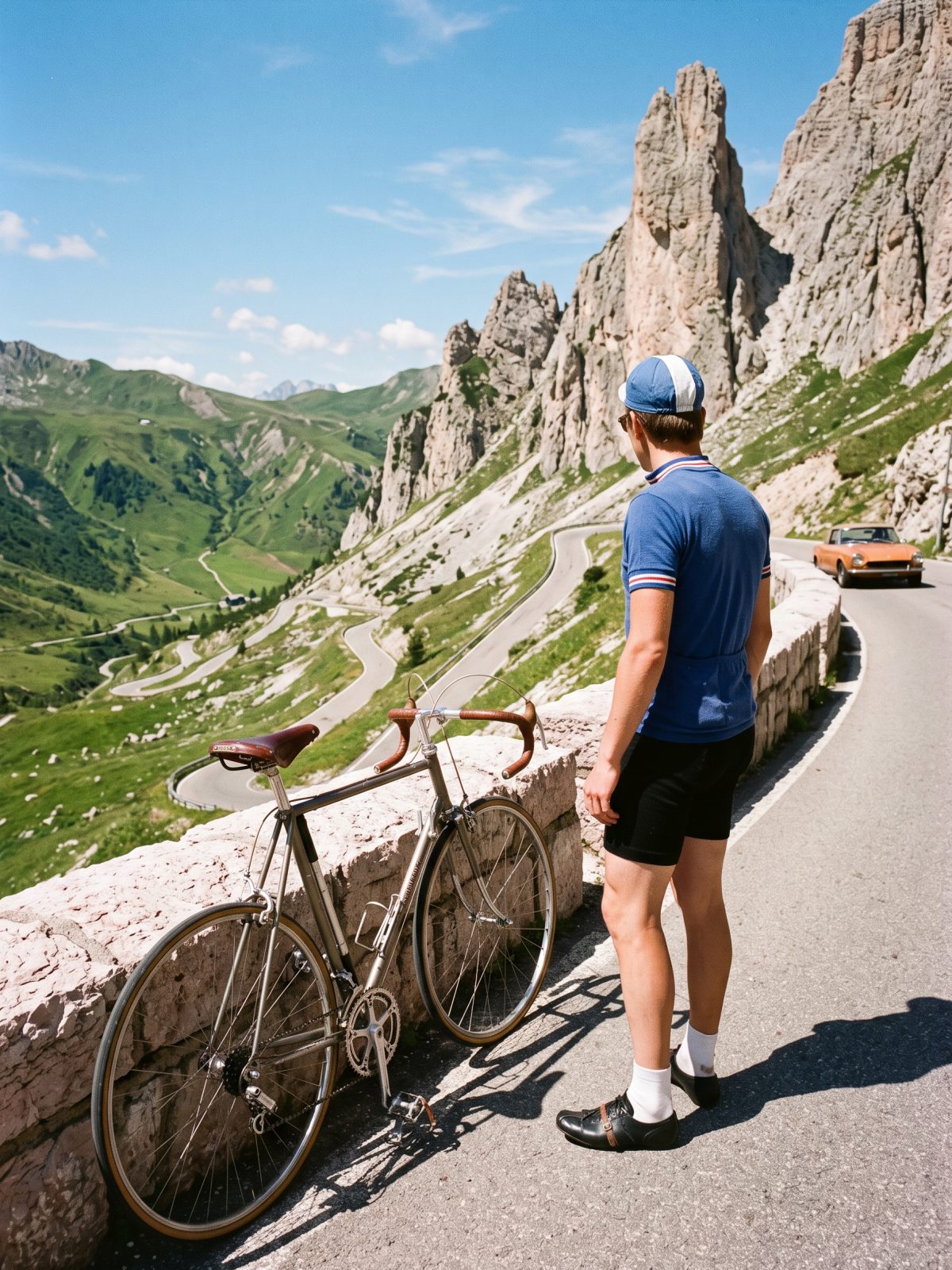 Alpine scene in the Italian Dolomites